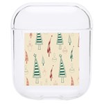 Trees Christmas Holiday Pattern Hard PC AirPods 1/2 Case