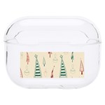 Trees Christmas Holiday Pattern Hard PC AirPods Pro Case