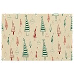 Trees Christmas Holiday Pattern Banner and Sign 6  x 4 