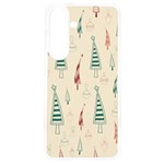 Trees Christmas Holiday Pattern Samsung Galaxy S24 6.2 Inch TPU UV Case