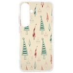 Trees Christmas Holiday Pattern Samsung Galaxy S24 Ultra 6.9 Inch TPU UV Case