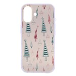 Trees Christmas Holiday Pattern iPhone 16 TPU UV Print Case