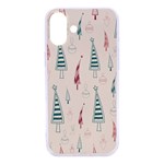 Trees Christmas Holiday Pattern iPhone 16 Pro TPU UV Print Case