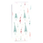 Trees Christmas Holiday Pattern iPhone 16 Black UV Print PC Hardshell Case