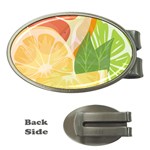 Citrus Fruit Healthy Vitamin Money Clips (Oval) 