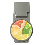 Citrus Fruit Healthy Vitamin Money Clips (Round) 