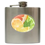 Citrus Fruit Healthy Vitamin Hip Flask (6 oz)