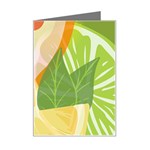 Citrus Fruit Healthy Vitamin Mini Greeting Card