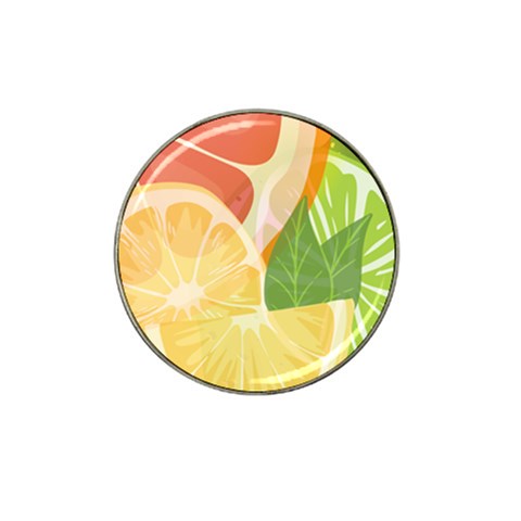 Citrus Fruit Healthy Vitamin Hat Clip Ball Marker from ArtsNow.com Front