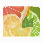 Citrus Fruit Healthy Vitamin Small Glasses Cloth