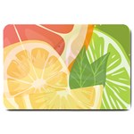 Citrus Fruit Healthy Vitamin Large Doormat