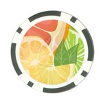 Citrus Fruit Healthy Vitamin Poker Chip Card Guard