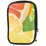 Citrus Fruit Healthy Vitamin Compact Camera Leather Case