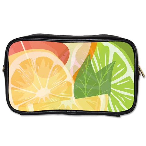 Citrus Fruit Healthy Vitamin Toiletries Bag (One Side) from ArtsNow.com Front