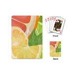 Citrus Fruit Healthy Vitamin Playing Cards Single Design (Mini)