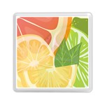 Citrus Fruit Healthy Vitamin Memory Card Reader (Square)