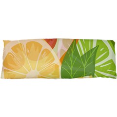 Citrus Fruit Healthy Vitamin 17 x47  Body Pillow Case Dakimakura (Two Sides) from ArtsNow.com Front