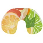 Citrus Fruit Healthy Vitamin Travel Neck Pillow