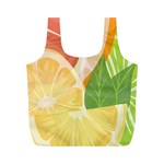 Citrus Fruit Healthy Vitamin Full Print Recycle Bag (M)