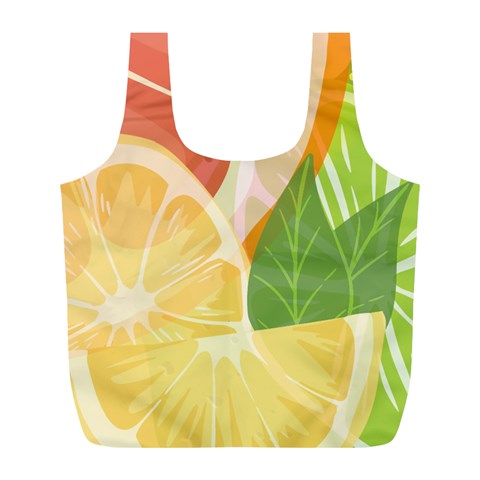 Citrus Fruit Healthy Vitamin Full Print Recycle Bag (L) from ArtsNow.com Front