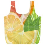 Citrus Fruit Healthy Vitamin Full Print Recycle Bag (XL)