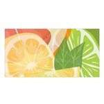 Citrus Fruit Healthy Vitamin Satin Shawl 45  x 80 