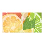 Citrus Fruit Healthy Vitamin Satin Wrap 35  x 70 