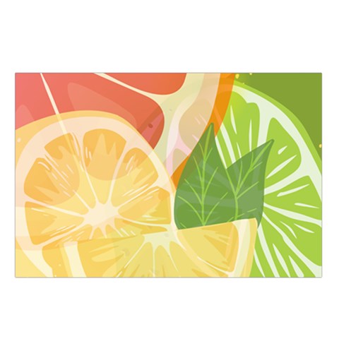 Citrus Fruit Healthy Vitamin Belt Pouch Bag (Large) from ArtsNow.com Loop