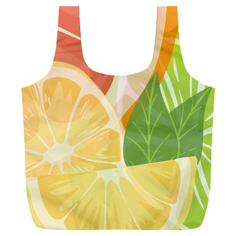 Citrus Fruit Healthy Vitamin Full Print Recycle Bag (XXL) from ArtsNow.com Front