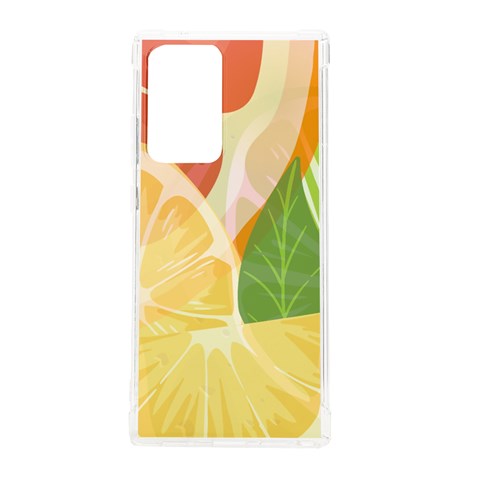 Citrus Fruit Healthy Vitamin Samsung Galaxy Note 20 Ultra TPU UV Case from ArtsNow.com Front