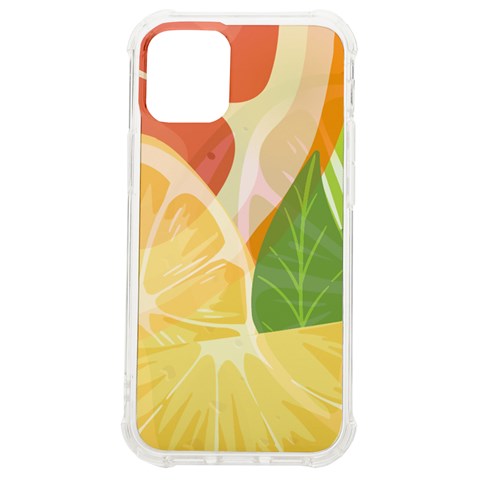 Citrus Fruit Healthy Vitamin iPhone 12 mini TPU UV Print Case	 from ArtsNow.com Front