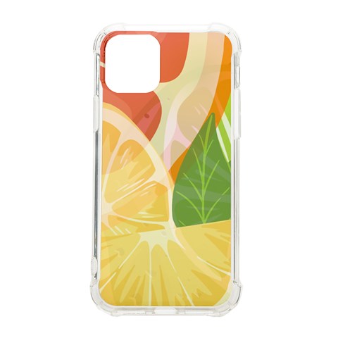 Citrus Fruit Healthy Vitamin iPhone 11 Pro 5.8 Inch TPU UV Print Case from ArtsNow.com Front