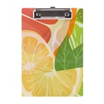 Citrus Fruit Healthy Vitamin A5 Acrylic Clipboard