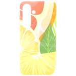 Citrus Fruit Healthy Vitamin Samsung Galaxy S24 6.2 Inch Black TPU UV Case