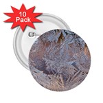 Window Pattern Winter Frost 2.25  Buttons (10 pack) 