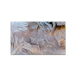 Window Pattern Winter Frost Sticker (Rectangular)