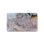 Window Pattern Winter Frost Magnet (Name Card)