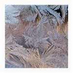 Window Pattern Winter Frost Medium Glasses Cloth