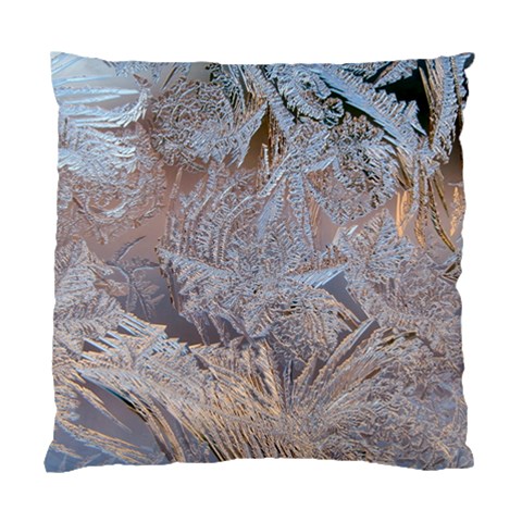 Window Pattern Winter Frost Standard Cushion Case (One Side) from ArtsNow.com Front