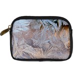 Window Pattern Winter Frost Digital Camera Leather Case