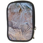 Window Pattern Winter Frost Compact Camera Leather Case