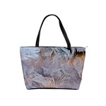 Window Pattern Winter Frost Classic Shoulder Handbag