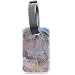 Window Pattern Winter Frost Luggage Tag (two sides)