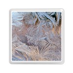 Window Pattern Winter Frost Memory Card Reader (Square)