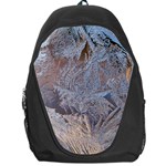 Window Pattern Winter Frost Backpack Bag