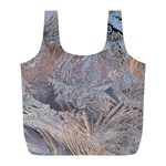 Window Pattern Winter Frost Full Print Recycle Bag (L)