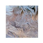 Window Pattern Winter Frost Square Satin Scarf (30  x 30 )