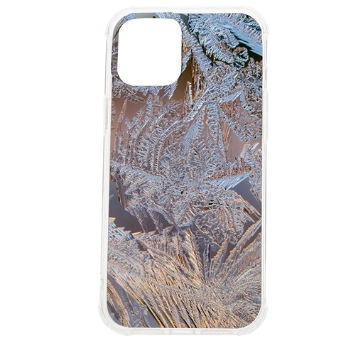 Window Pattern Winter Frost iPhone 12 Pro max TPU UV Print Case from ArtsNow.com Front