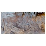 Window Pattern Winter Frost Banner and Sign 8  x 4 