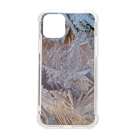 Window Pattern Winter Frost iPhone 11 Pro 5.8 Inch TPU UV Print Case from ArtsNow.com Front